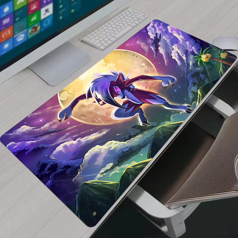 Gaming Office Accessories - Computer Mouse Pad Gaming P-pokemon Lycanroc