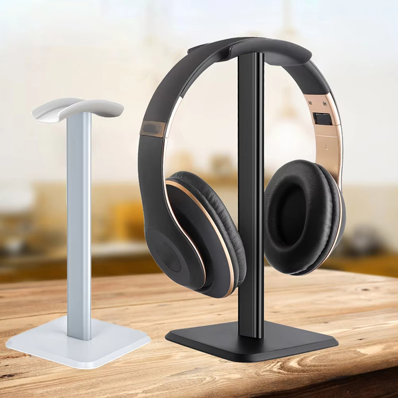 Gaming Office Accessories - Plastic Desktop Headphone Stand Portable Gaming