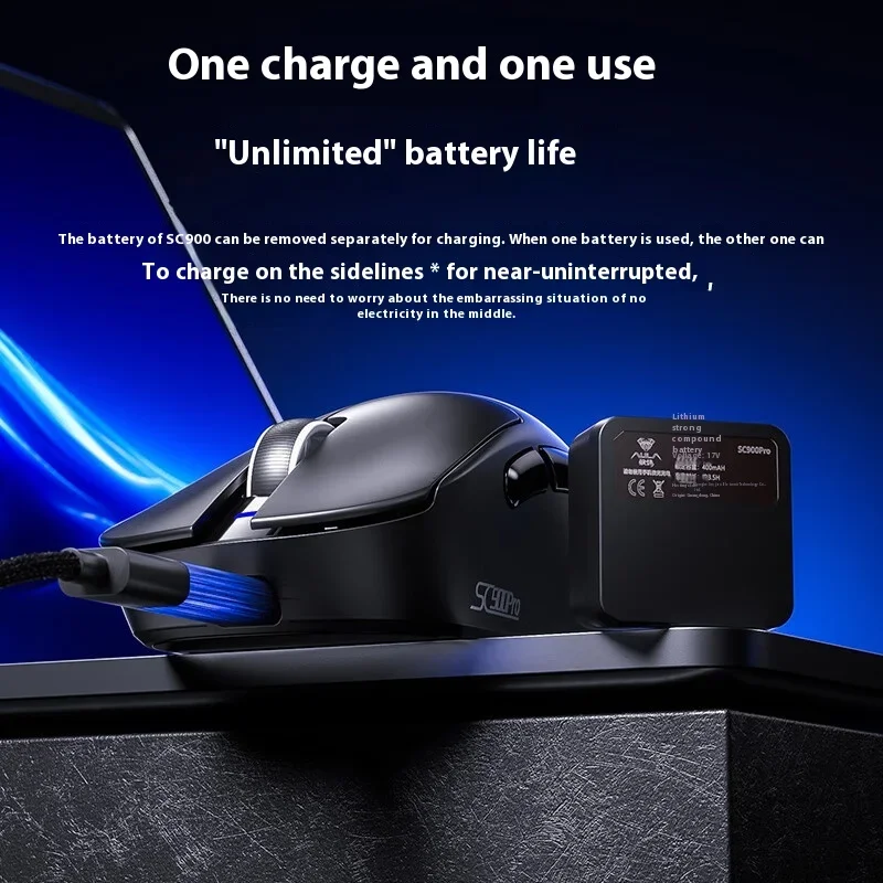Gaming Accessories For Gaming Room - AULA SC900 Mouse Mouse Paw3950 Tri