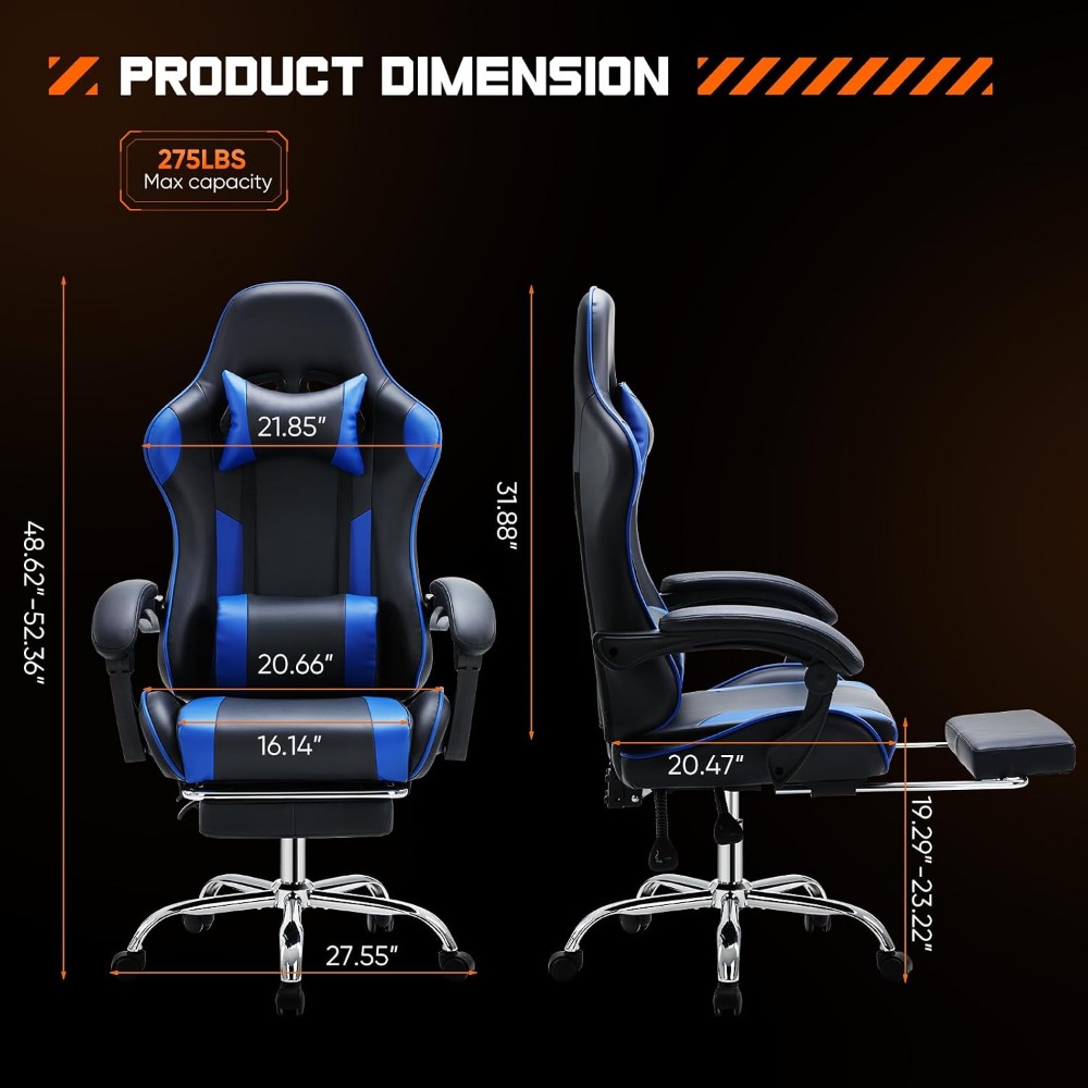 Ergonomic Gaming Chair with Fo - đánh giá và giá Gaming Accessories For Gaming Room