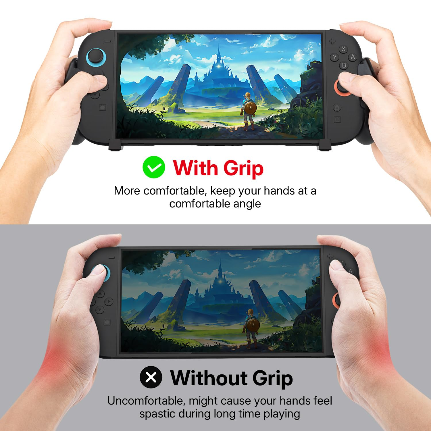 Hand Grip Case For Nintendo Sw - đánh giá và giá Gaming Accessories Nintendo