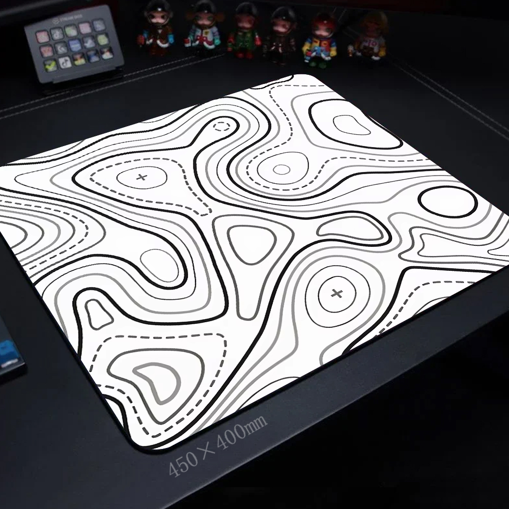 45x40CM Black White Texture Ke - đánh giá và giá Gaming Accessories White