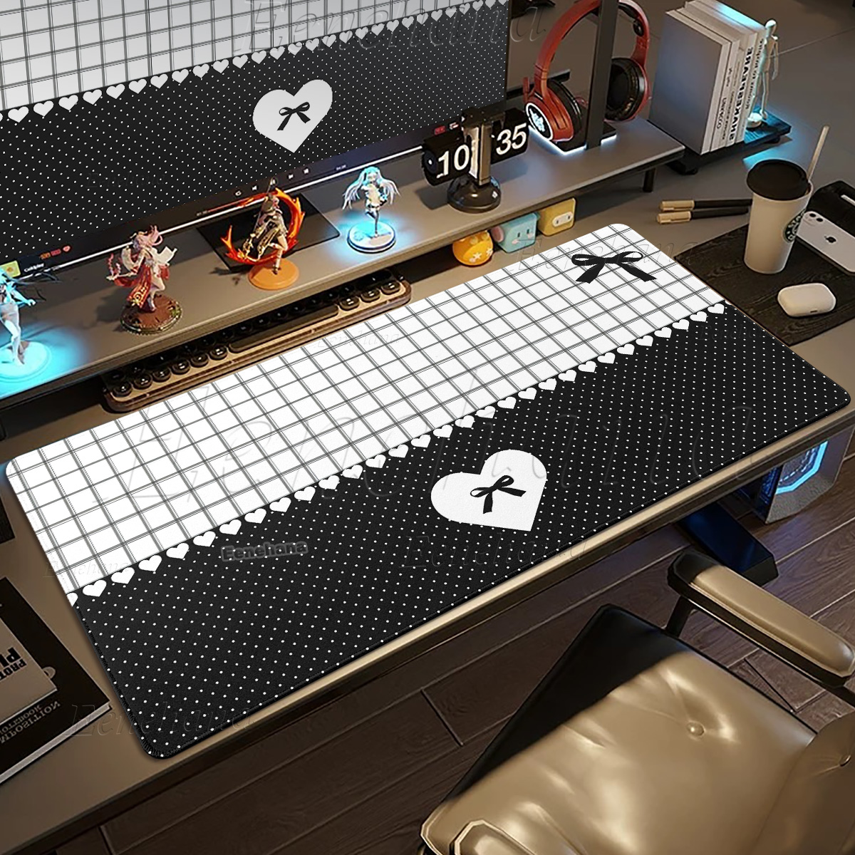 Mouse Pad Ins Large Gaming Bow - đánh giá và giá Gaming Accessories White