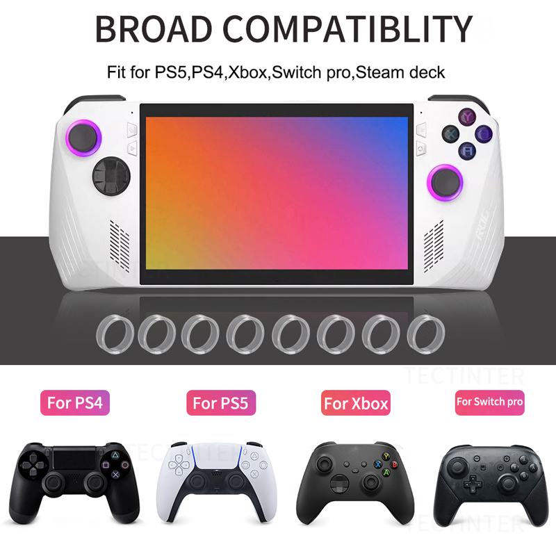 Replacement 8pcs Silicone Rubb - đánh giá và giá Gaming Accessories Ps5