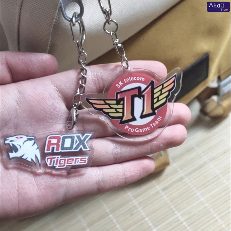 LOL Esports Team Logo Keychain - đánh giá và giá Gaming Accessories Logo