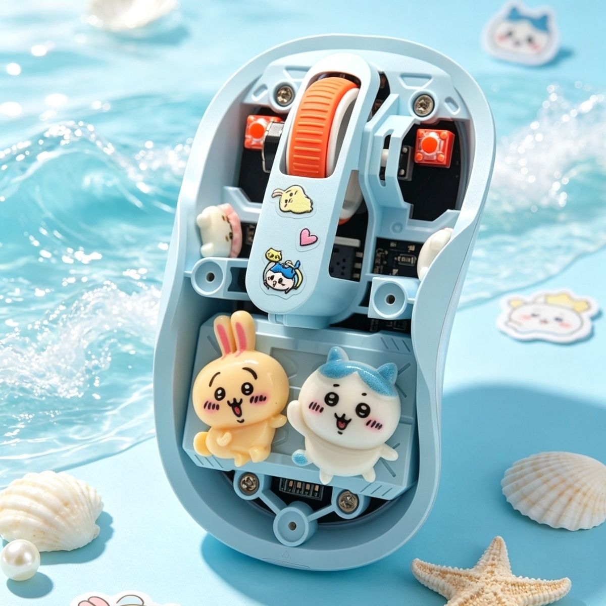DIY Assemble Chiikawa Usagi Ha - đánh giá và giá Gaming Accessories Kawaii