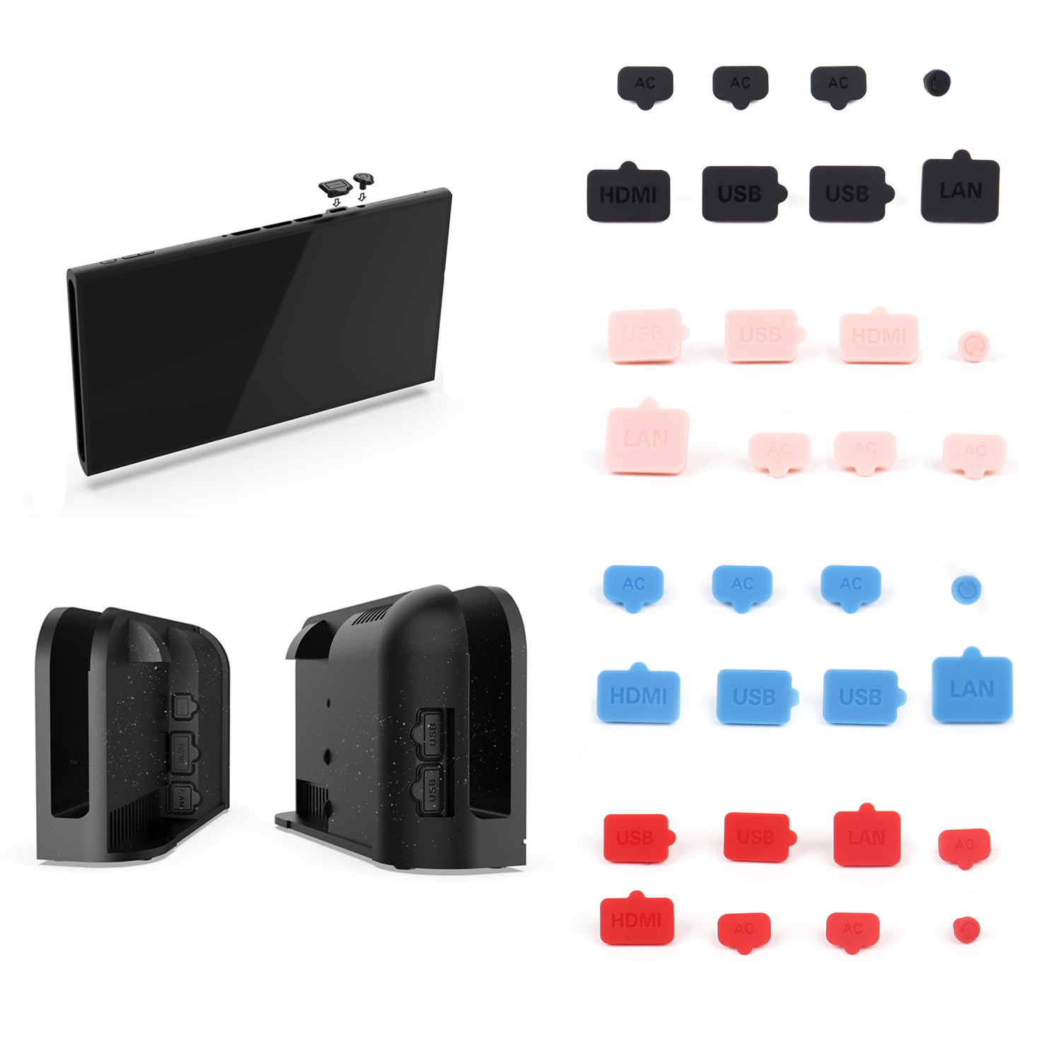 Anti-Dust Plug Silicone USB HD - đánh giá và giá Gaming Accessories Nintendo