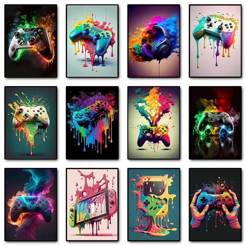 Colorful Pop Art Gamer Control - đánh giá và giá Gaming Accessories For Bedroom