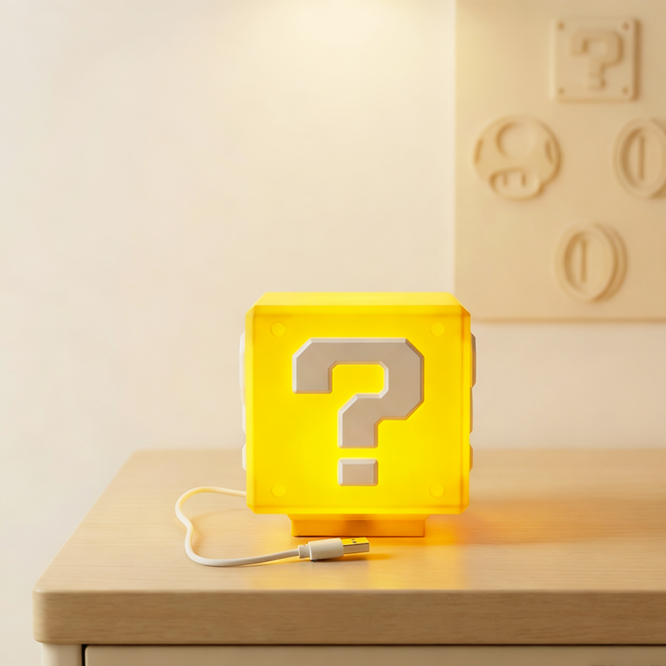 2026Question Block Lamp with S - đánh giá và giá Gaming Accessories For Bedroom