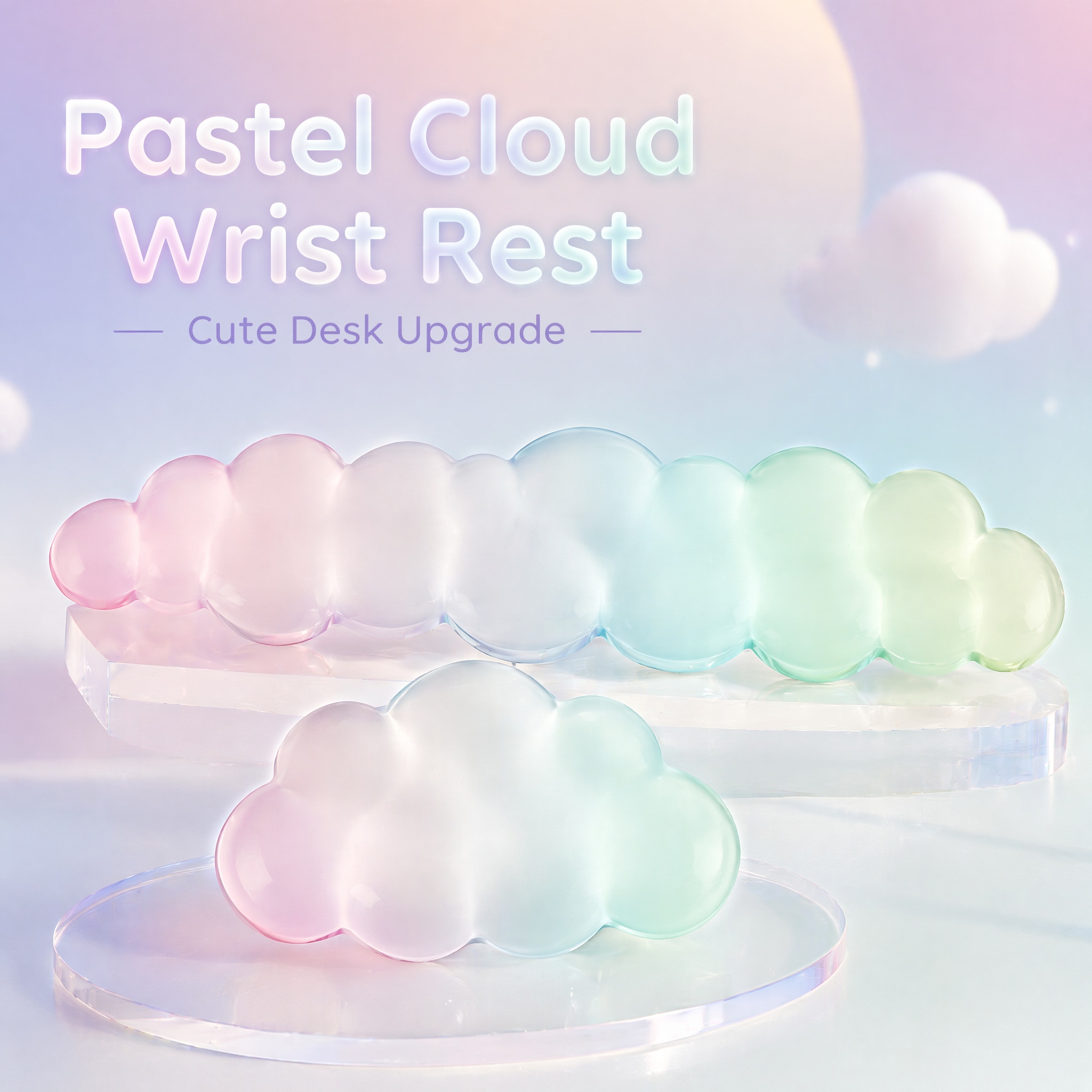 Cute Cloud Ergonomic Wrist Res - đánh giá và giá Gaming Accessories On Sale