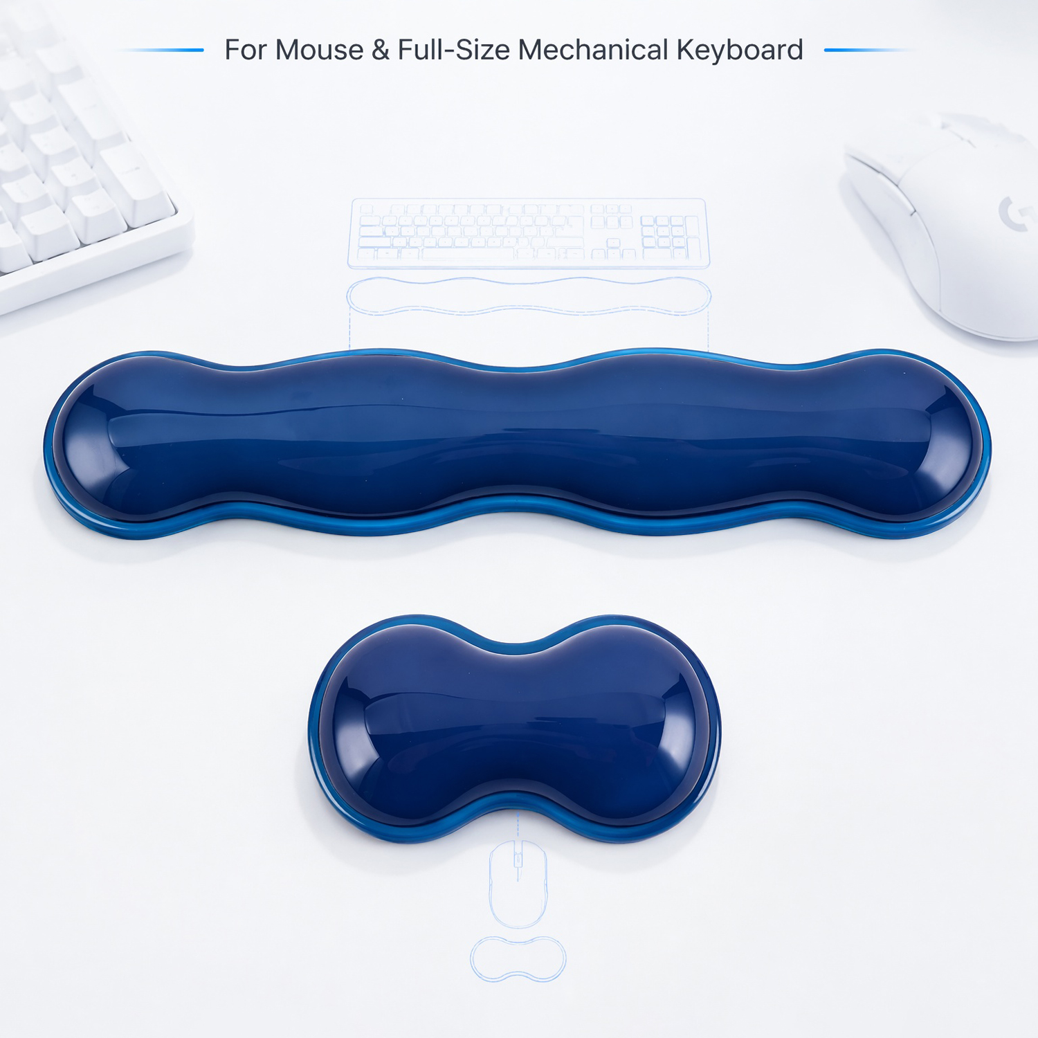 Cute Cloud Ergonomic Wrist Res - đánh giá và giá Gaming Accessories On Sale