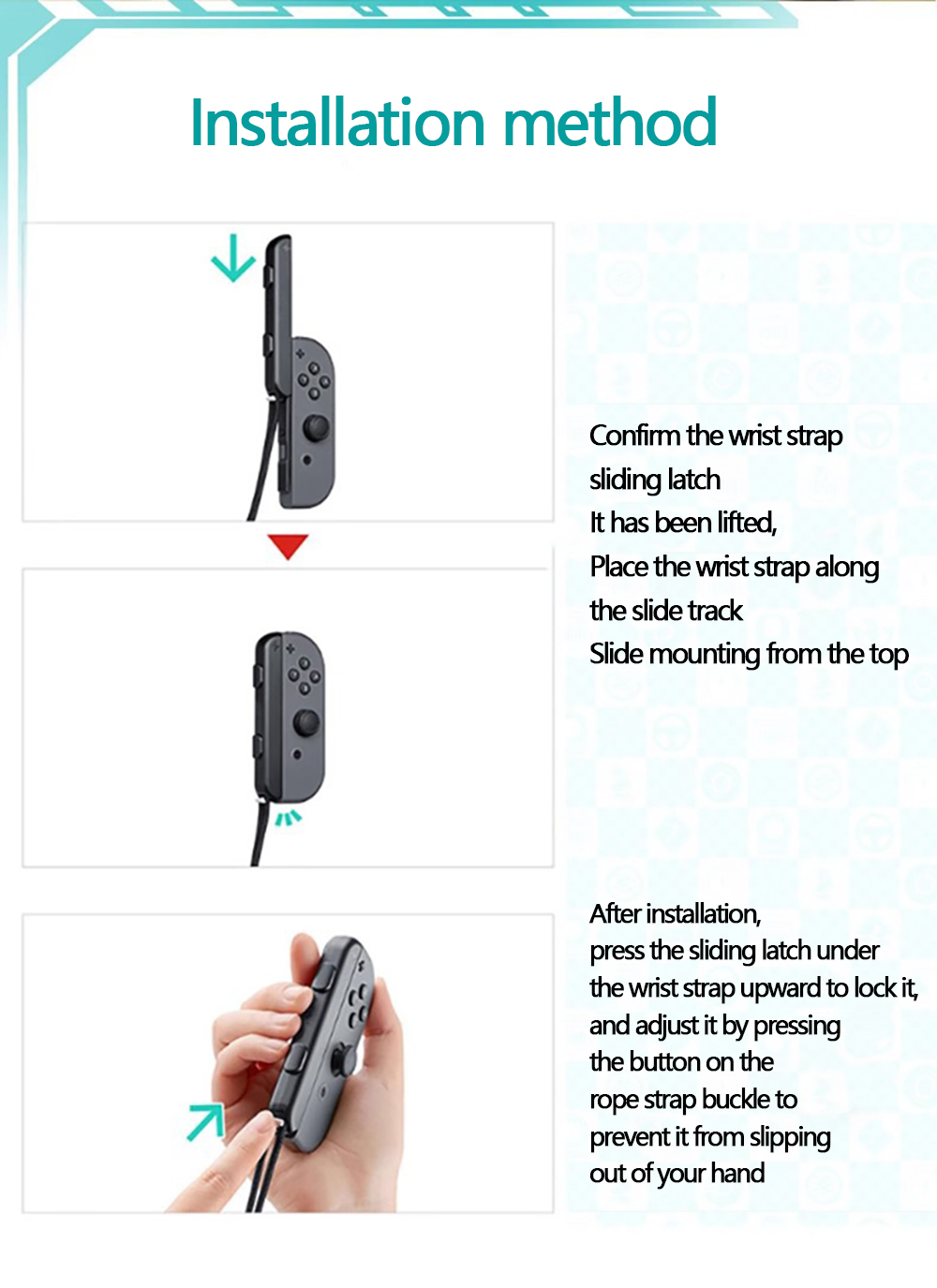 1 Pair Wrist Straps For Ninten - đánh giá và giá Gaming Accessories Nintendo