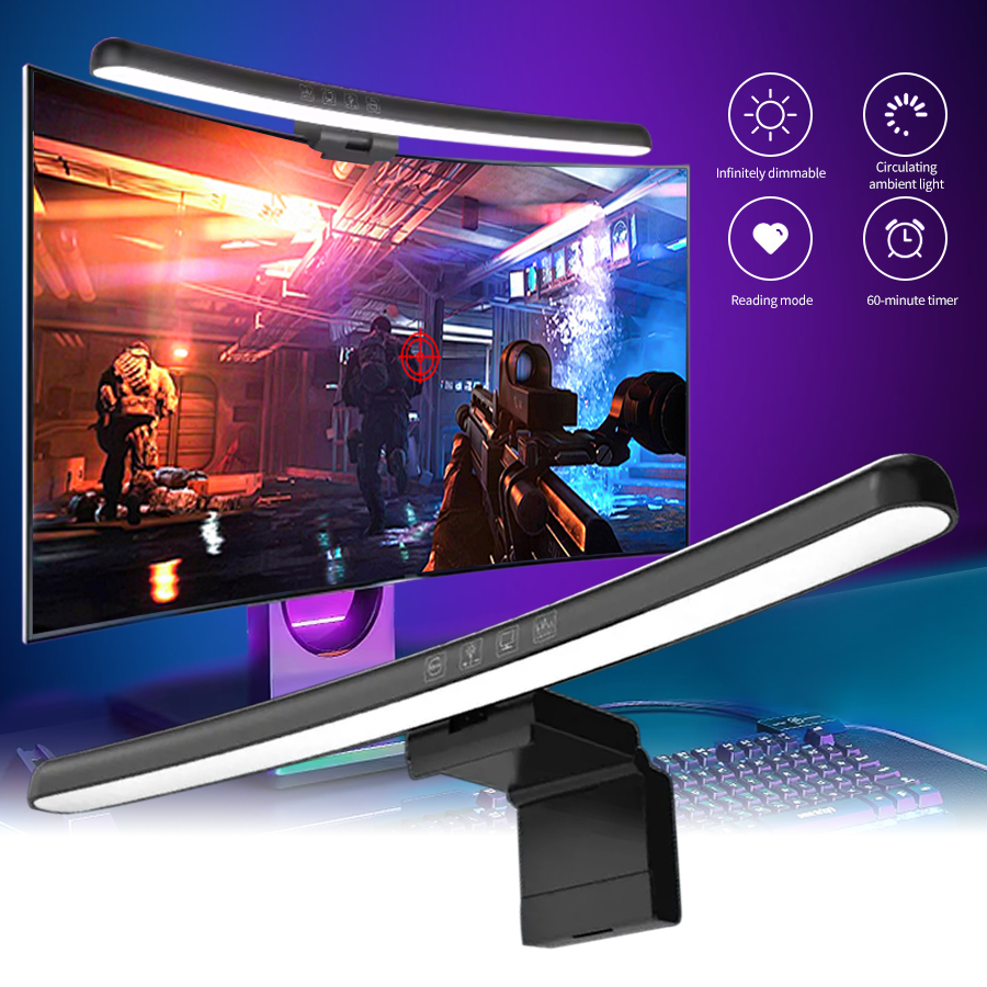 USB Stepless Dimming Screen Ha - đánh giá và giá Gaming Accessories For Bedroom