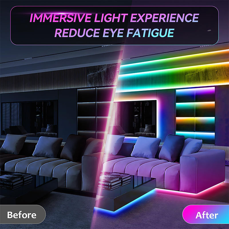 USB RGB LED Strip SMD3535 With - đánh giá và giá Gaming Accessories For Bedroom