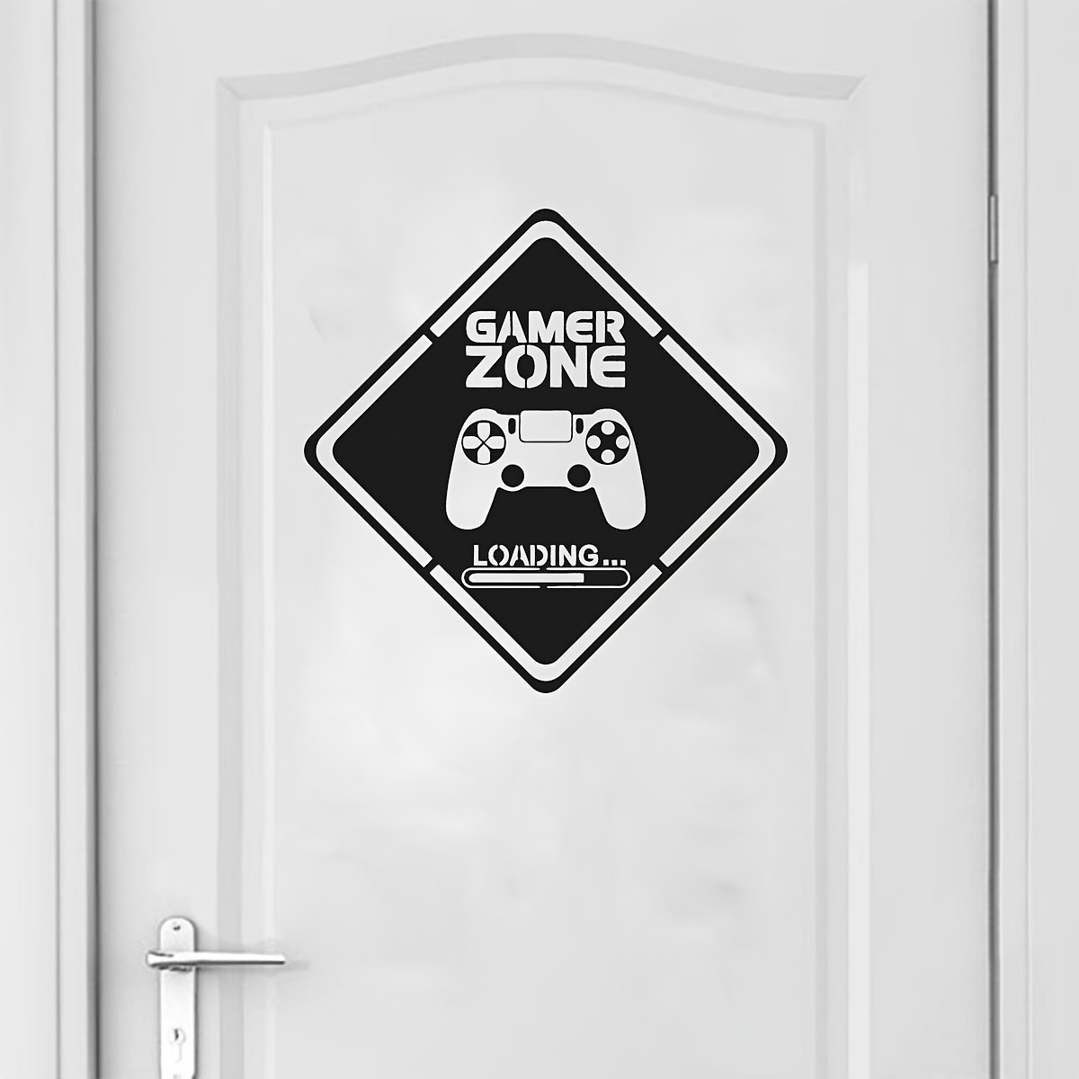 1pc Gamer Zone Door Decal Wall - đánh giá và giá Gaming Accessories For Bedroom
