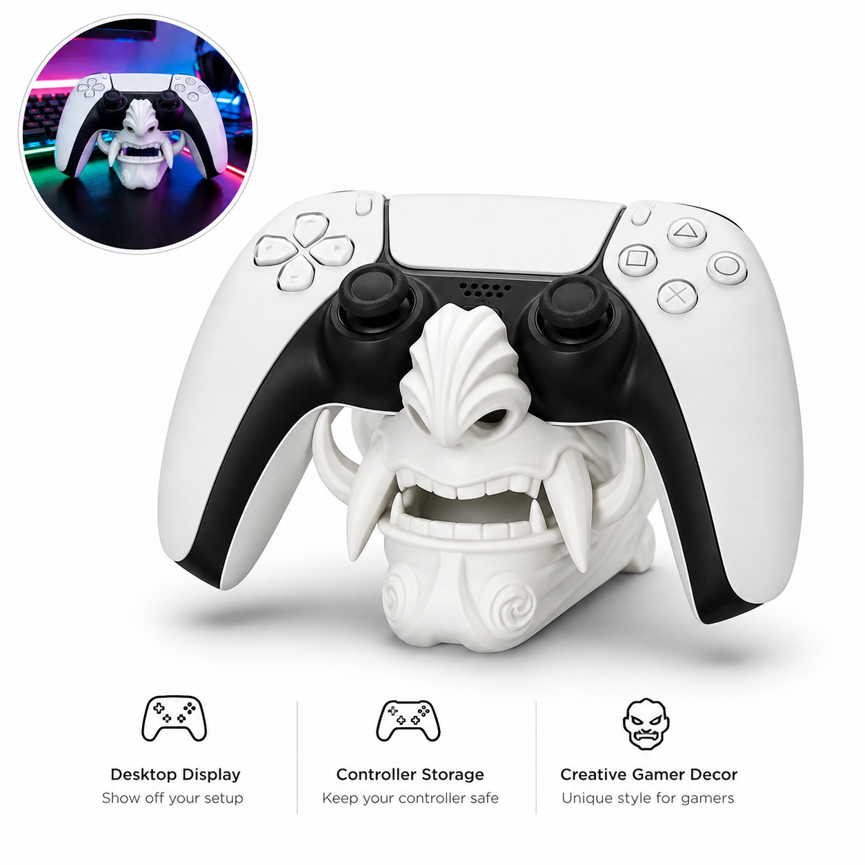 Ghost Mask Controller Stand fo - đánh giá và giá Gaming Accessories For Bedroom