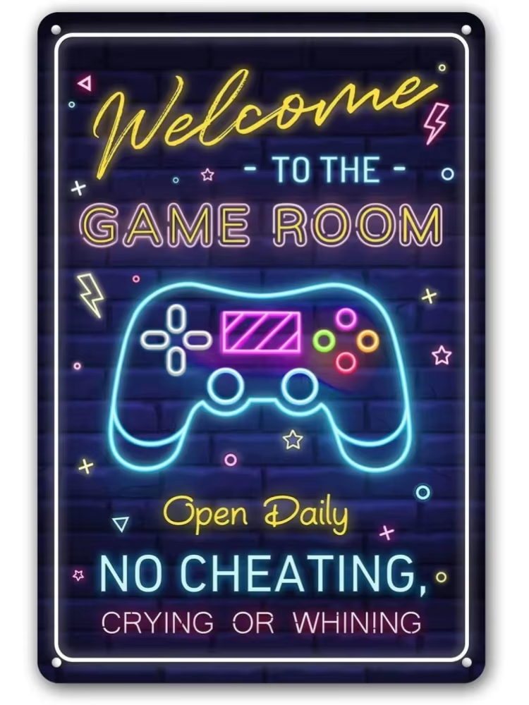 Man Cave Decor Welcome To The  - đánh giá và giá Gaming Accessories For Gaming Room