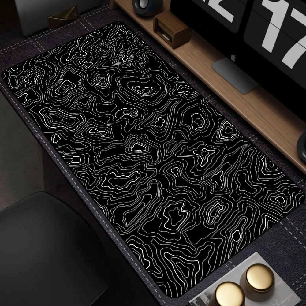 Large Black and White Art Mous - đánh giá và giá Gaming Accessories White