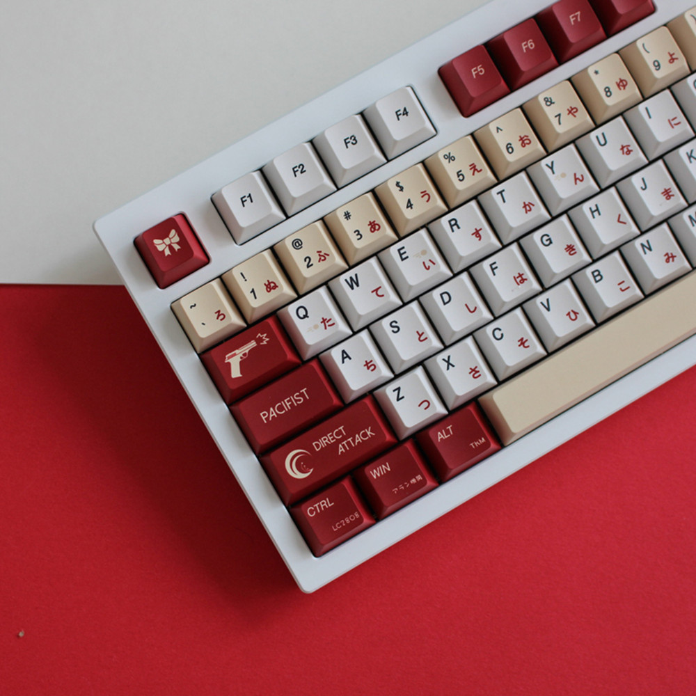 Lycoris Recoil Anime PBT Keyca - đánh giá và giá Gaming Accessories White