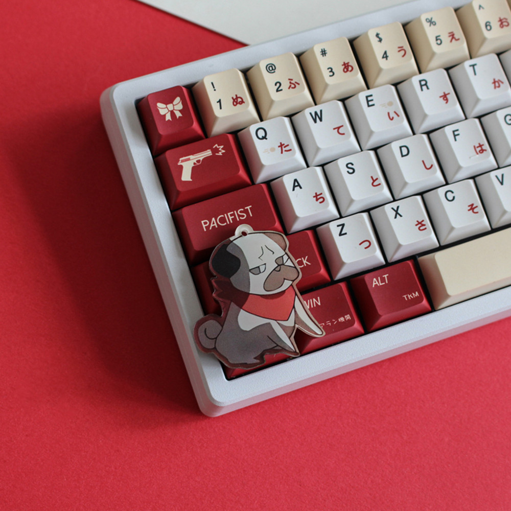 Lycoris Recoil Anime PBT Keyca - đánh giá và giá Gaming Accessories White